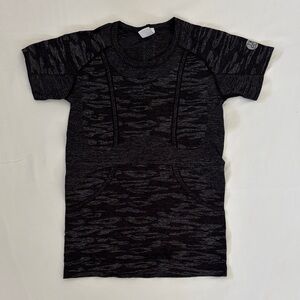 Women’s Equestrian Charcoal Camouflage Tee